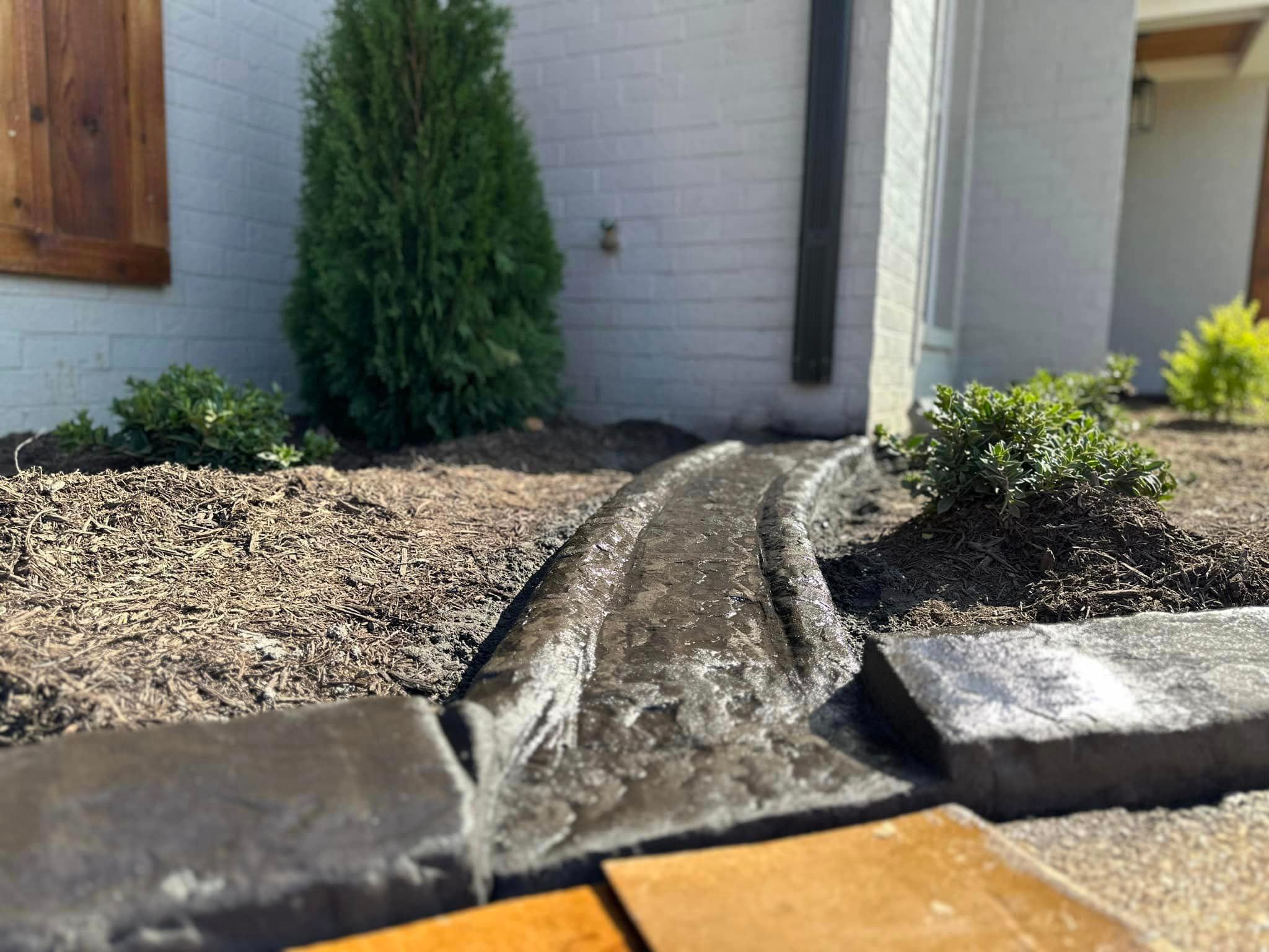 Natural Stone custom rain drains
